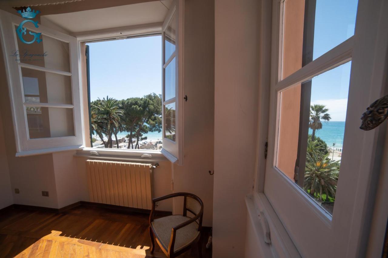 La Spagnuola - Villa Cinquecentesca Sul Mare Con Parco Privato 萨沃纳 外观 照片